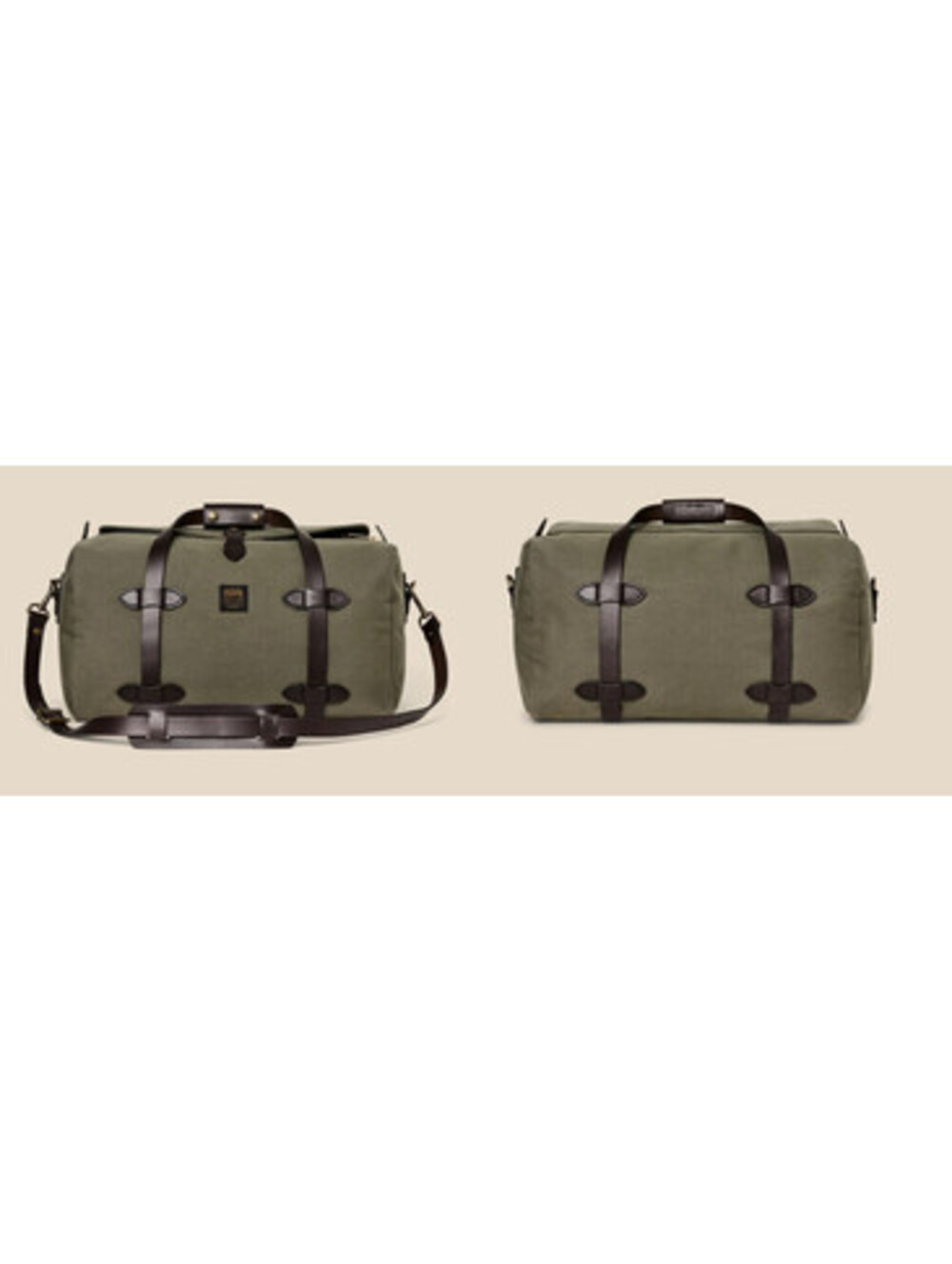Filson Small Rugged Twill Duffle Bag | Otter Green | MSRP $499 | Made in USA
